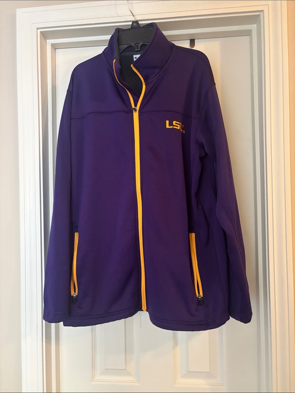 LSU Champion Purple Jacket with Gold Trim men’s medium